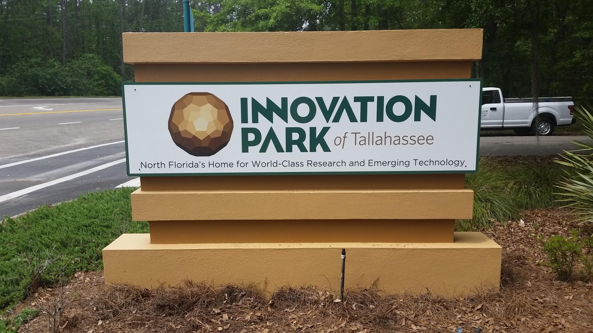 New signs at Innovation Park of Tallahassee