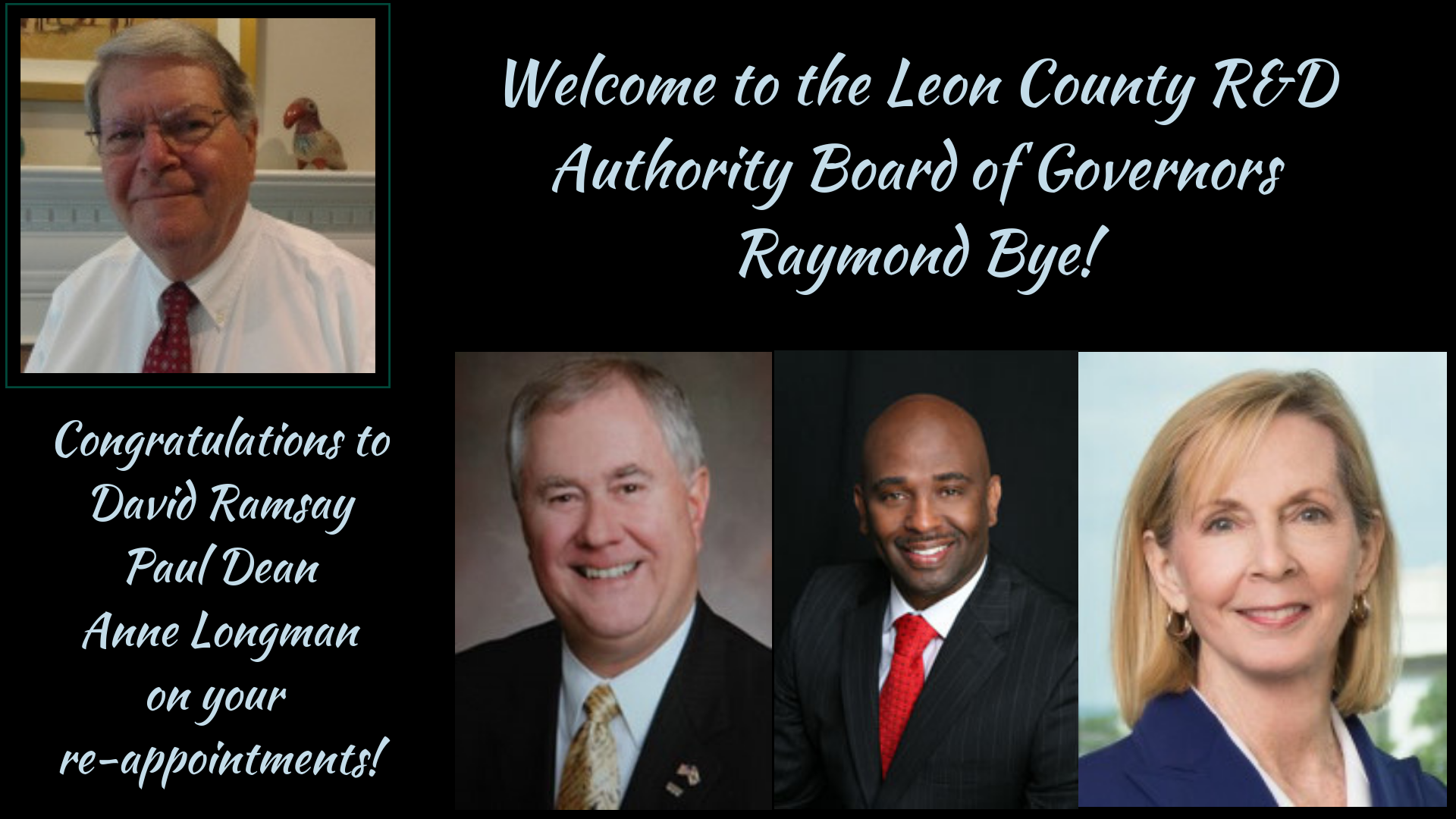 2018 Leon County R&D Authority Board of Governors