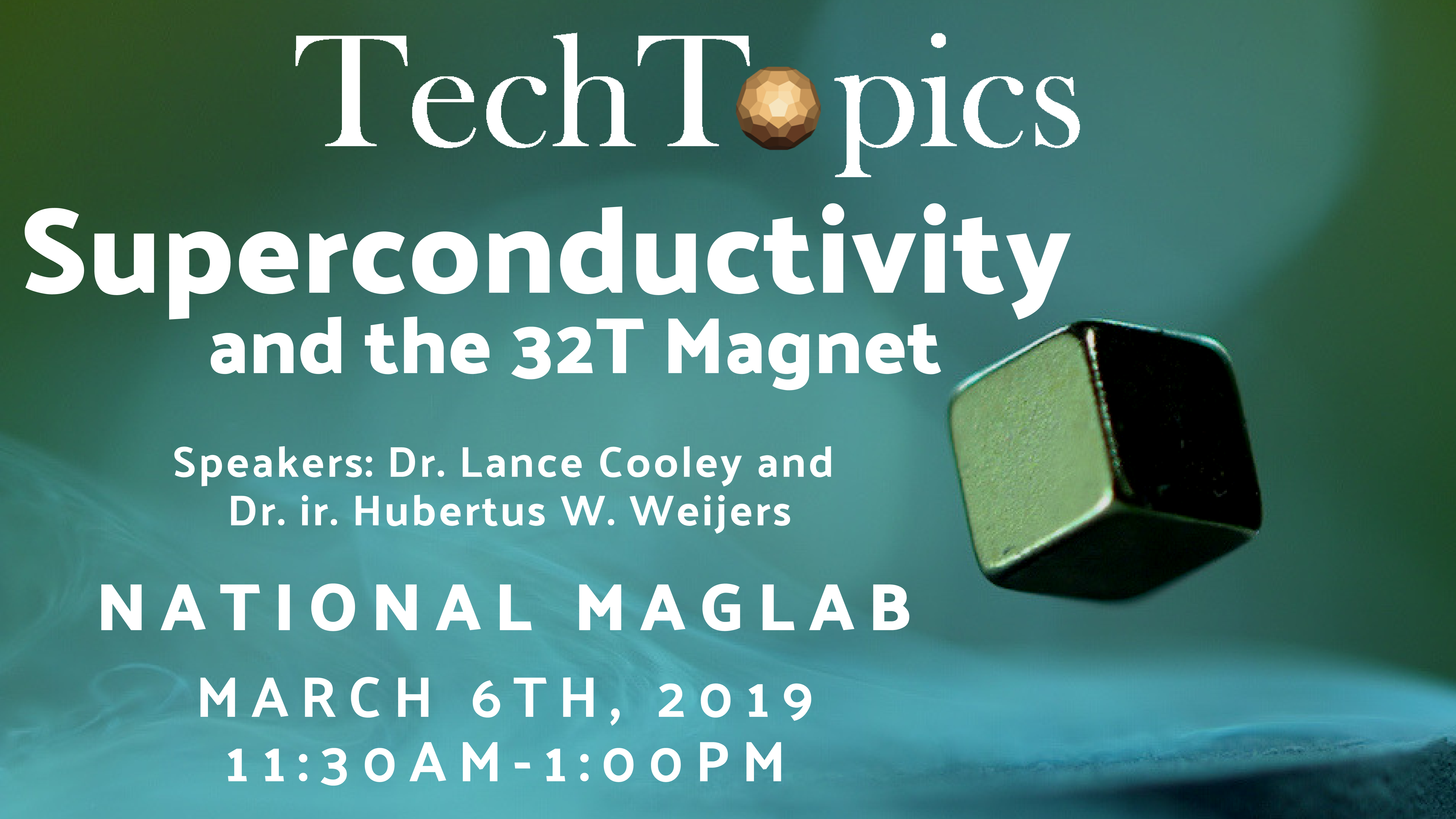 March 2019 Techtopics event will be on superconductivity